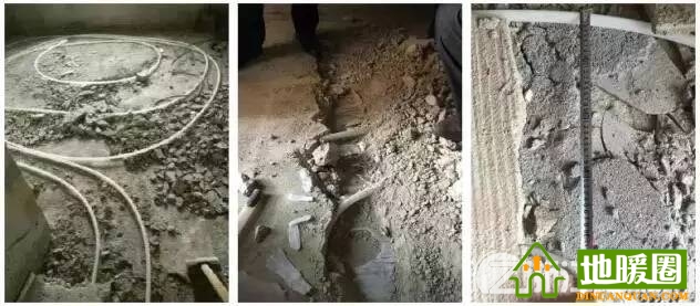 低價(jià)地暖到底有多可怕？掀開地板給你看！ 